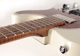 Suhr Select Classic T HS Roasted, Flamed, Swamp Ash, Olympic White
