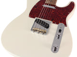 Suhr Select Classic T Guitar, Roasted Flamed Neck, Olympic White