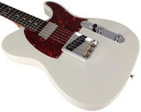 Suhr Classic T HS Roasted Select Guitar, Flamed, Rosewood, Olympic White