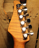 Suhr Classic T HS Roasted Select Guitar, Flamed, Rosewood, Olympic White