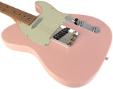 Suhr Select Classic T Guitar, Roasted Flamed Neck, Maple, Shell Pink