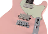 Suhr Classic T HH Roasted Select Guitar, Flamed, Rosewood, Shell Pink
