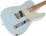 Suhr Select Classic T HS Guitar, Roasted Flamed Neck, Maple, Sonic Blue