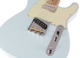 Suhr Select Classic T HS Guitar, Roasted Flamed Neck, Maple, Sonic Blue