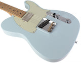 Suhr Select Classic T HS Guitar, Roasted Flamed Neck, Maple, Sonic Blue