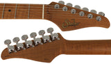 Suhr Classic T HH Roasted Select Guitar, Flamed, Maple, Sonic Blue - Humbucker Music