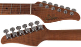Suhr Classic T Roasted Select Guitar, Flamed, Maple, Sonic Blue - Humbucker Music