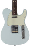 Suhr Classic T Roasted Select Guitar, Flamed, Rosewood, Sonic Blue - Humbucker Music