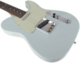 Suhr Classic T Roasted Select Guitar, Flamed, Rosewood, Sonic Blue - Humbucker Music