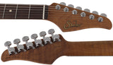 Suhr Classic T Roasted Select Guitar, Flamed, Rosewood, Sonic Blue - Humbucker Music