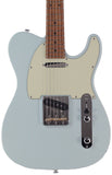 Suhr Classic T Roasted Select Guitar, Flamed, Maple, Sonic Blue - Humbucker Music