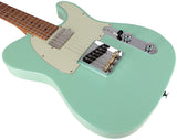 Suhr Classic T HS Roasted Select Guitar, Maple, Surf Green