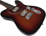 Suhr Classic T HH Roasted Select Guitar, Flamed, Rosewood, 3-Tone Burst