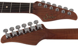Suhr Classic T HS Roasted Select Guitar, Flamed, Rosewood, Sonic Blue - Humbucker Music