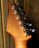Suhr Classic T HS Roasted Select Guitar, Flamed, Rosewood, Sonic Blue - Humbucker Music