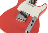 Suhr Classic T Select Guitar, Alder, Rosewood, Fiesta Red - Humbucker Music
