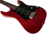 John Suhr Signature Standard Guitar, Trans Red