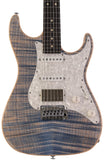 Suhr Select Standard Plus Mahogany Guitar, Trans Blue Denim Slate - Humbucker Music