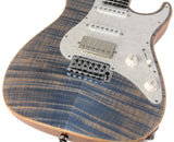 Suhr Select Standard Plus Mahogany Guitar, Trans Blue Denim Slate - Humbucker Music