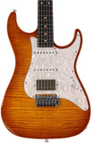 Suhr Select Standard Plus Mahogany Guitar, Iced Tea Burst