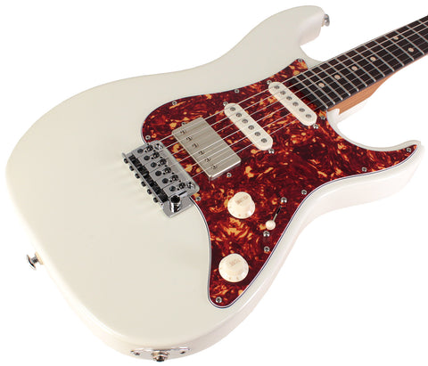 Suhr Select Standard Guitar, Roasted Neck, Olympic White - Humbucker Music