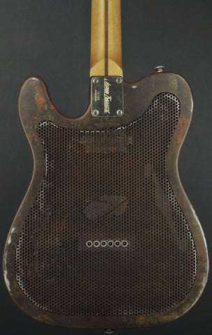 Trussart Deluxe Steelcaster Guitar Rust-O-Matic Cream Star