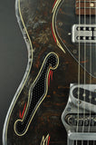 Trussart Deluxe SteelCaster - Rust O Matic Pinstripe - B16 Bigsby