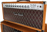 Two-Rock Silver Sterling Signature 150/75 Head/Cab, Golden Brown Suede, Diamond Grille